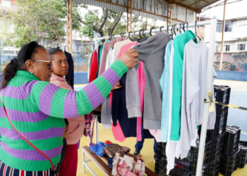 Fundo Social realiza Varal Solidário no Ginásio João do Pulo em Guarulhos nesta terça-feira, 07/07 – CAMPANHA SOLIDÁRIA