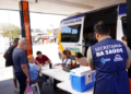 Terminal Urbano São João em Guarulhos recebe Vacimóvel para imunizar passageiros contra a gripe e o sarampo – VACINA’AÇÃO – SAÚDE PÚBLICA
