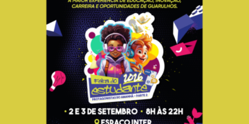 Feira do Estudante de Guarulhos deve receber mais de 18 mil pessoas nos dias 2 e 3 de setembro – PROTAGONISTAS DO AMANHÃ – EMPRESÁRIOS VENHAM PARTICIPAR