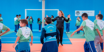 Reforma de quadra e oferta de atividades esportivas beneficiam mais de 500 estudantes da EPG Jocymara – INCENTIVO AOS ESPORTES