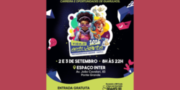 Feira do Estudante de Guarulhos oferece oportunidades de estudo, de carreira e atrações em  2 e 3 de setembro – PROTAGONISMO DO AMANHÃ – UM CONVITE ÀS EMPRESAS DO RAMO