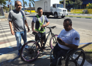 Prefeitura de Guarulhos promove ação educativa em alusão ao Dia Nacional do Ciclista – REDE LAÇO AMARELO – MOBILIDADE URBANA