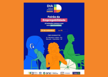 Adamastor em Guarulhos recebe mutirão de empregos com 500 vagas exclusivas para pessoas com deficiência nesta quarta-feira, 23/09 – MERCADO DE TRABALHO INCLUSIVO