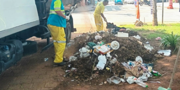 Prefeitura de Guarulhos realiza serviço de remoção de resíduos de ruas e avenidas do Taboão nesta segunda-feira, 28/09 – ZELADORIA URBANA – DENUNCIE IRREGULARIDADES