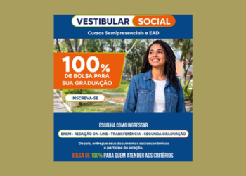 Universidade parceira oferece bolsas de 100% para cursos de graduação a distância e semipresenciais – INCENTIVO À EDUCAÇÃO