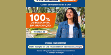 Universidade parceira oferece bolsas de 100% para cursos de graduação a distância e semipresenciais – INCENTIVO À EDUCAÇÃO
