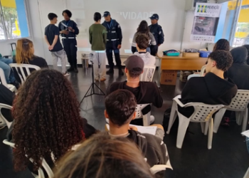 Prefeitura de Guarulhos aborda segurança viária, uso de álcool e drogas com jovens do Recreio São Jorge – TRÂNSITO SEGURO, RESPEITO À VIDA