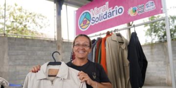 Prefeitura de Guarulhos entrega 1,6 mil peças de roupas em ação no Cidade Seródio – SOLIDARIEDADE E INCLUSÃO