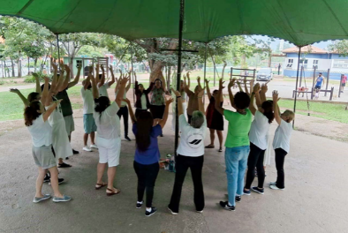 Dança Circular no Bosque Maia em Guarulhos celebra 14 anos com ações do Outubro Rosa e da Semana Lixo Zero – SAÚDE, ARTE E SUSTENTABILIDADE